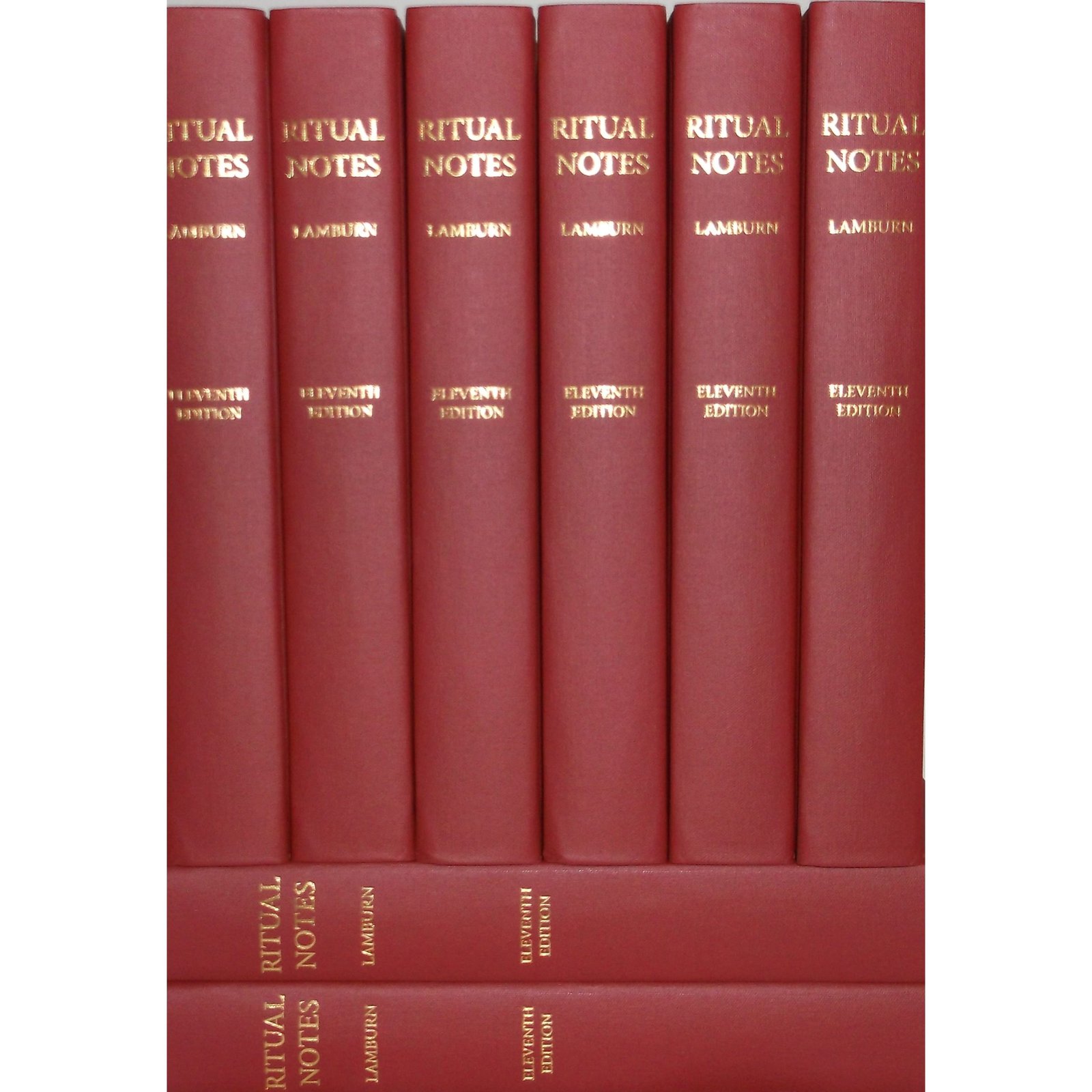 Ritual Notes (11th Edition)